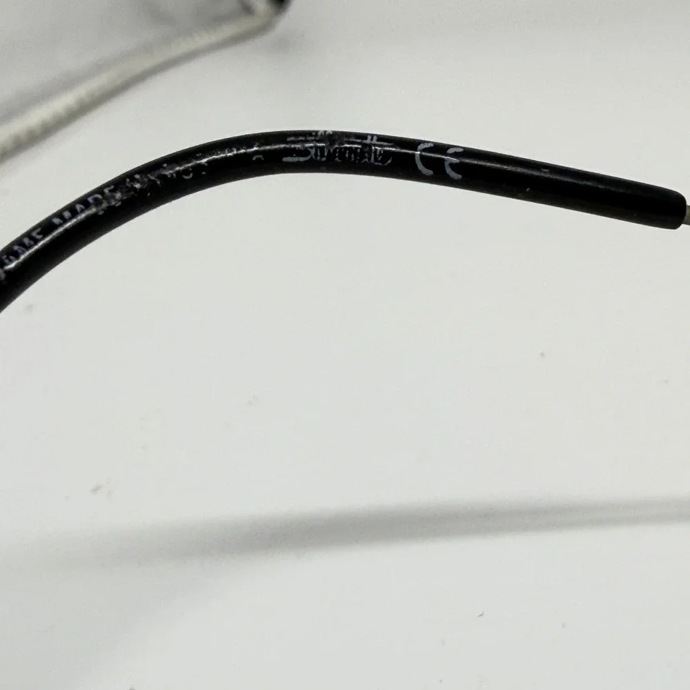 Silhouette Vintage Oval Eyeglasses Frames Silver Tone Metal Austria 22430‎